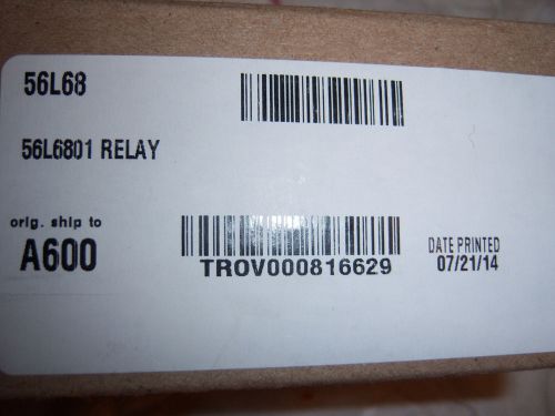 Lennox Part No 56L68 Relay 24 Volt Coil SPDT Contacts