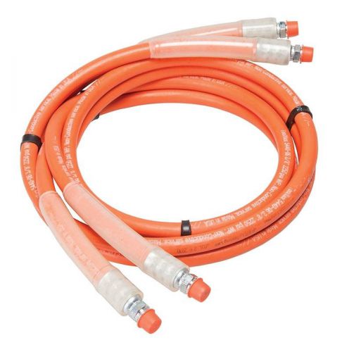 New - 10 foot goodyear 3/8&#034; non-conductive hydraulic hose set for sale