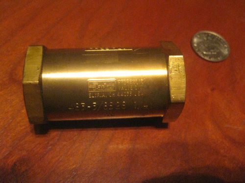 Parker hydraulic check valve 483 3-8b28 1/4 .375  fuel new htf parts for sale