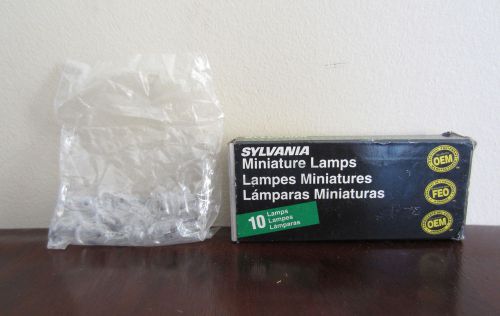 Box Of 16 Sylvania No. 657 Miniature Lamps Light Bulbs