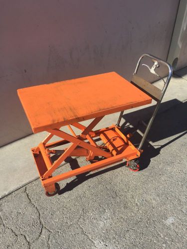 Nice  heavy duty die lift / cart for sale