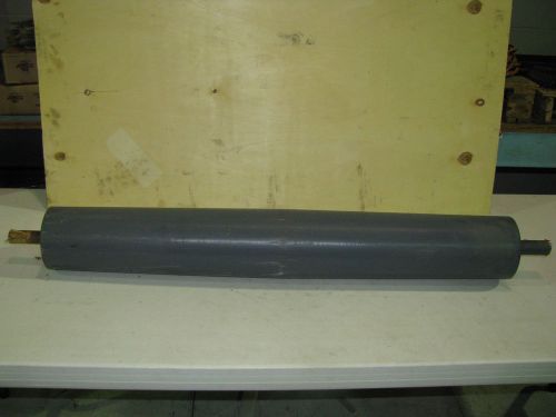 conveyor pulley, 40.5&#034; x 5.5&#034; flat faced w/48&#034; 1-3/16 shaft fixed