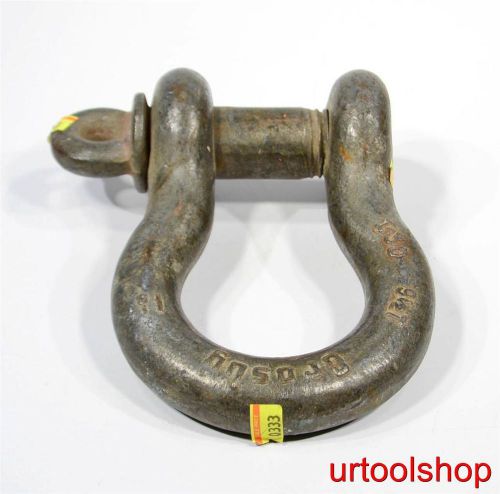 Crosby 1 1/8 shackle 0333-21 for sale