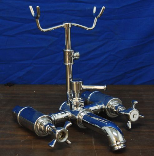 Stainless steel laboratory water faucet hot and cold for sale