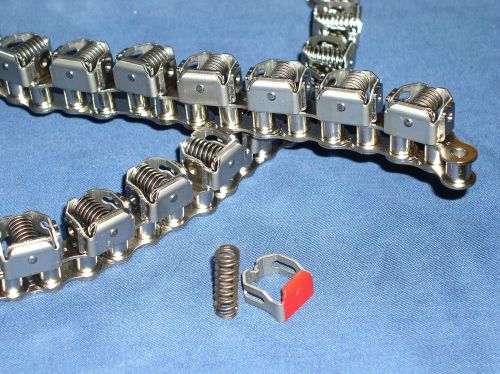 Multivac replacement 5/8” k style gripper chain – stainless steel – new for sale