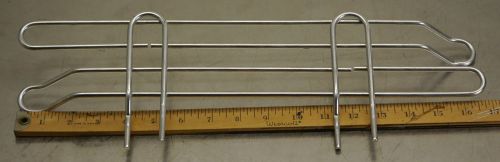 METRO 18&#034; x 4&#034; stainless steel shelf side back rail ledge L18N-4S GOOD
