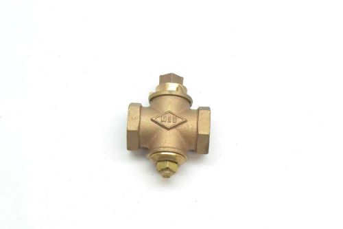 New mcd 1 in npt bronze threaded plug valve d408698 for sale