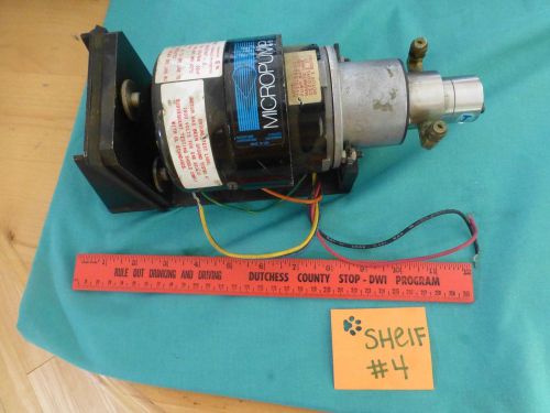 MicroPump magnetek Motor Pump Model jb2r079n&#034; 1550 rpm 1.48a 60 hz .05hp 230v