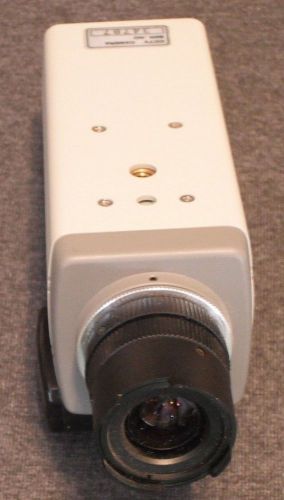 Genesys GCB1324 Security Camera w/TV Lens COMPUTAR 4mm 1:1.2 1/3&#034; CS 24VAC-60hz