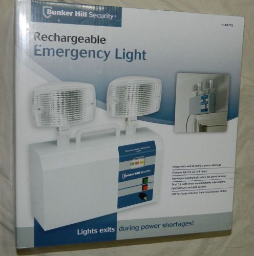 New BUNKER HILL Brand Automatic Emergency Dual Light / 3.6 Watt Lamp / #61772