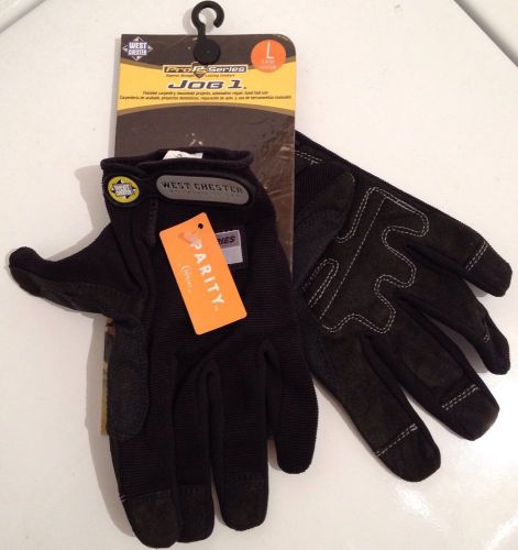 West Chester Pro Series Job 1 Hi-Dexterity Velcro Wrist Work Glove L 86150