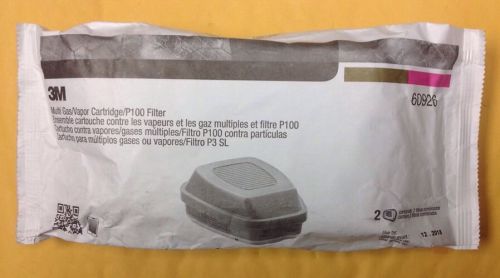 Nip 3m multi gas vapor cartridge p100 filter 60926 for sale