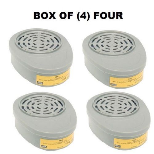 Box of (4) four 815357msa advantage® respirator cartridges organic vapor/acid for sale