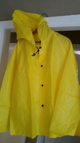 Neeson 275aj flame resistant nylon and polyurethane large rain jacket for sale
