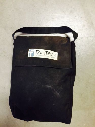 Falltech 700759ry ft basic harness internal shock absorbing lanyard storage bag for sale