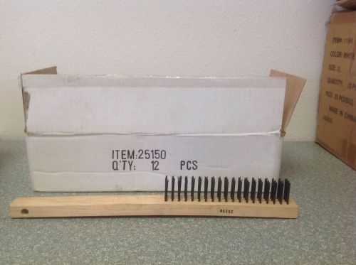 NEW  (lot of 12)Vortec Pro by WEILER HAND SCRATCH WIRE BRUSH  #25150