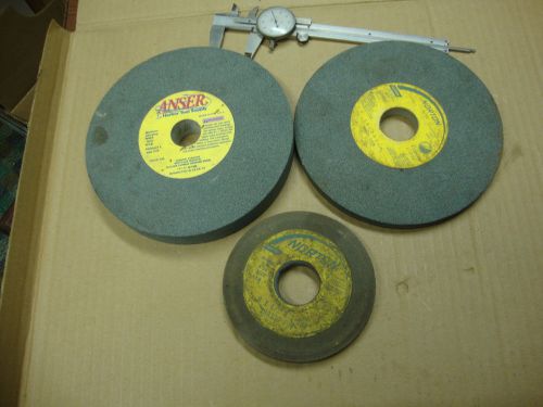 grinding wheels for carbide tools  new and used  3 pcs