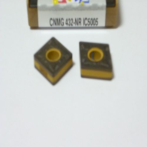 New iscar cnmg 432-nr(120408-nr) ic5005 10pcs carbide inserts for sale