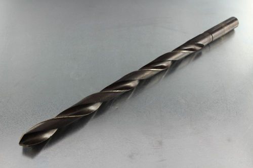 Extra length hss straight shank twist drill 59/64&#034; x 18&#034; for sale
