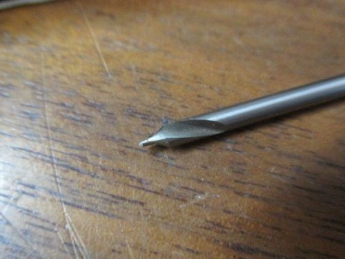 Lot of 2 new interstate drill countersink 1x6&#034; 60d hss 3/64 double end for sale