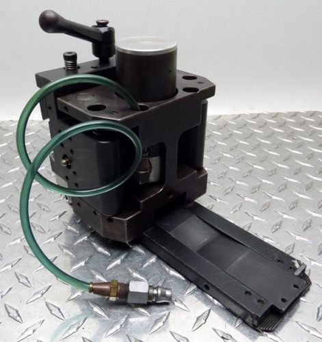 Cnc punch press pneumatic air stock clamp stabilizer holder for sale