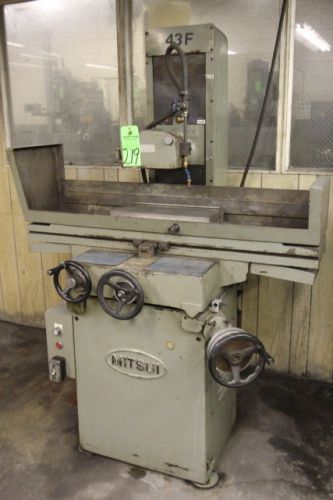 8&#034; w 18&#034; l mitsui-seiki 250 mh surface grinder, roller bearing tbl, pmc, set up for sale