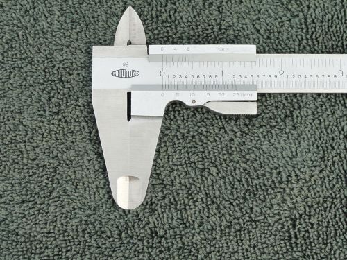 Mitutoyo Hardened Stainless Machinist Vernier Caliper 9 &#034; Overall