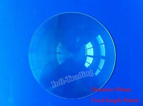 50mm Diameter Fresnel Lens for DIY TV Projection Solar Cooker &amp;40mm Focal Length