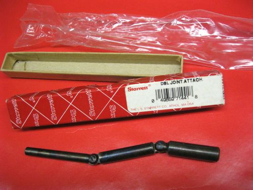 NEW WITH BOX STARRETT NO.13301 DOUBLE JOINTED INDICATOR ATTACHMENT