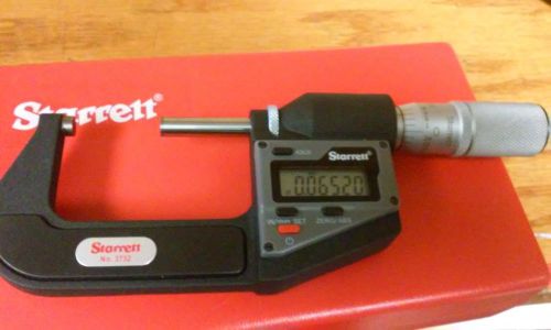 Starrett Digitical 1-2 micrometer No.3732