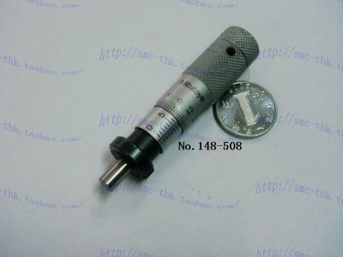 1pcs used good mitutoyo micrometer head 148-508 0-13mm,0.01mm graduation #e-h0 for sale