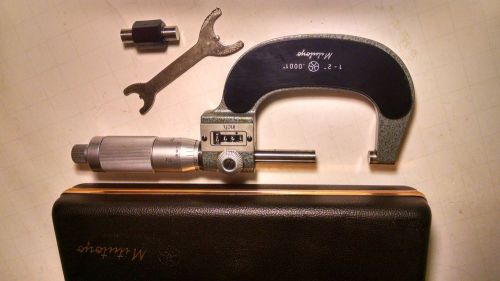 MITUTOYO COMPACT MICROMETER 193-212 IN CASE
