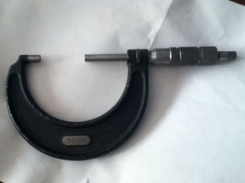 Vintage Central Tool Company   1 1/2 To 2 1/2 &#034; Micrometer