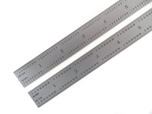 Blem Cosmteic Second PEC 48&#034; Flexible 5R (10/100/32/64ths) machinist ruler