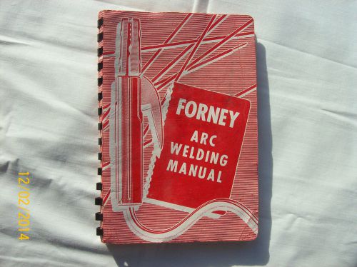 Used Forney Arc Welding Manual 8th Revised Edition