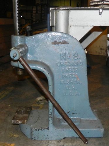 Greenerd no. 3 arbor press for sale