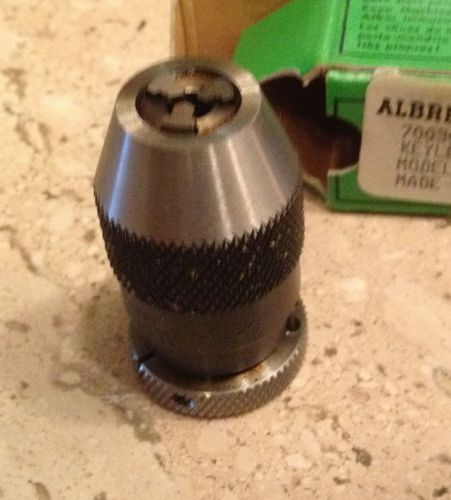 New!! albrecht 0 to 1/8&#034; hi-precision keyless drill chuck - #70030 for sale