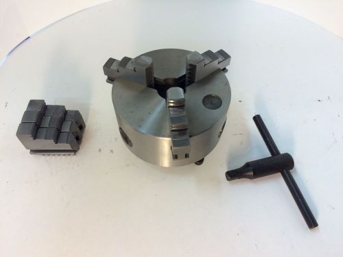 3 Jaw Chuck 5&#034; With Hard Jaws