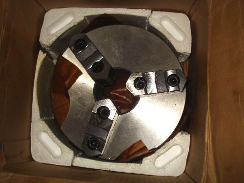 Manual Lathe Chuck Self Centering Nominal Size 8 3 Jaws Cast Iron Body |KR3|