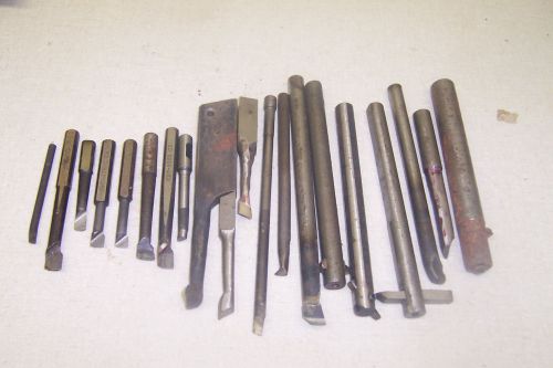 Boring bar assortment new and used for sale