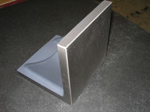Precision Machined Plain Angle Plate  6&#034; x 6&#034; x6&#034; x 18mm. thick