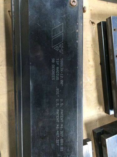 Wilson press brake dies with 4&#034; extensions for sale
