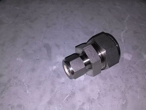 Swagelok  ss-1610-6-6  reducing tube union instrumentation fitting 1&#034; x 3/8&#034; for sale