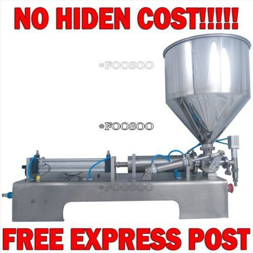 Cream stainless steel automatic industry liquid small business filling machine for sale