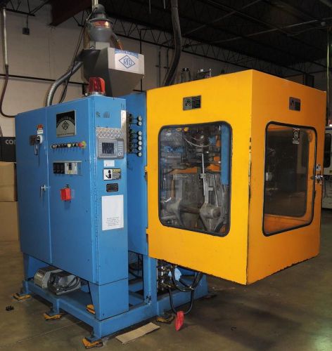 Cs1 rocheleua blow molding machine continuous extruder - single heads -year 1996 for sale