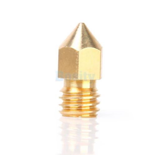 0.3mm copper extruder nozzle print head for 1.75mm makerbot mk8 3d printer for sale