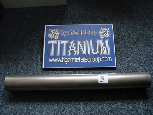 Grade 2 cp titanium tube (2&#039;&#039; od / 0.060&#039;&#039; wall / 36.25&#039;&#039; length) welded #392 for sale