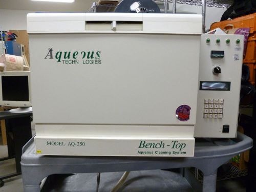 Aqueous technologies, defluxing system, pcb cleaner, benchtop for sale