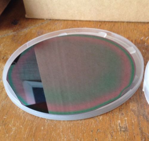 4 inch duameter silicon computer chip wafer multi color etching layering process for sale