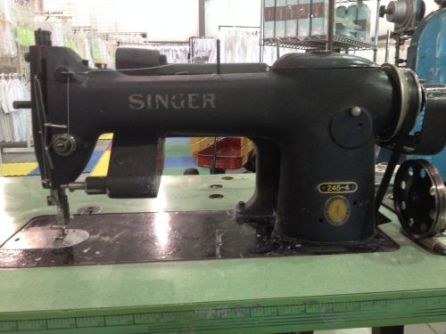 SINGER INDUSTRIAL SEWING MACHINE COMMERCIAL MODEL 245-4
